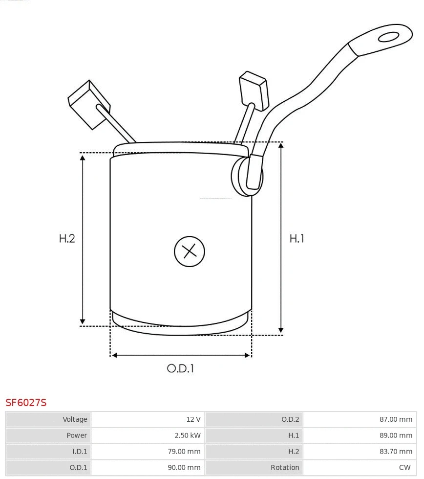 Field Winding, starter