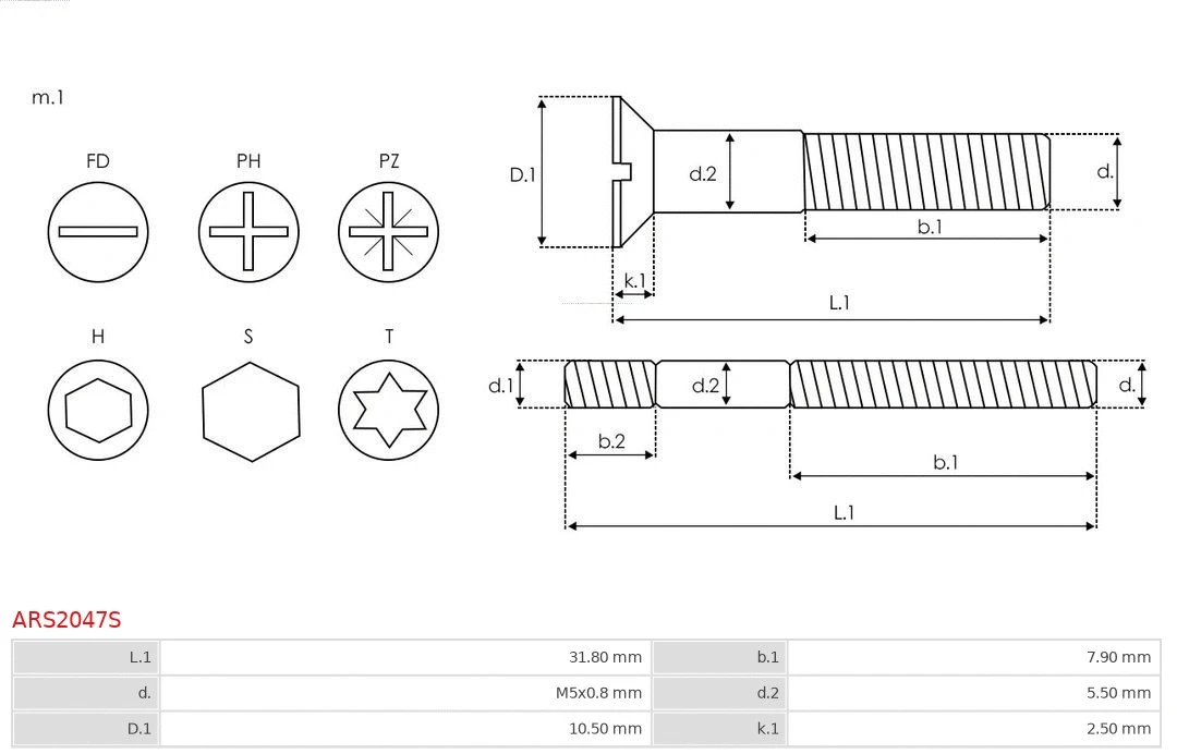 Repair Set, alternator