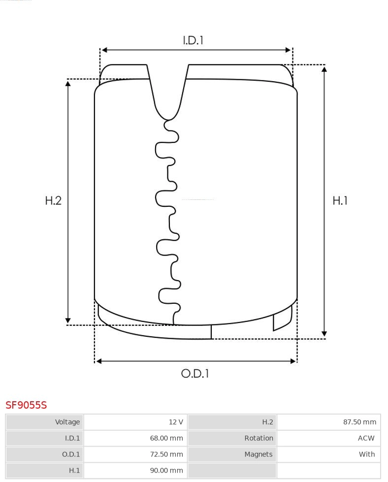 Field Winding, starter