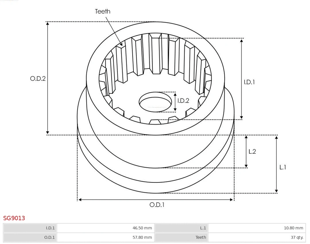 Repair Kit, starter