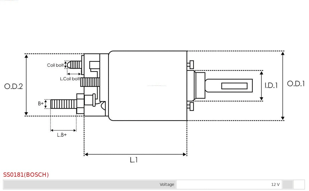 Solenoid Switch, starter