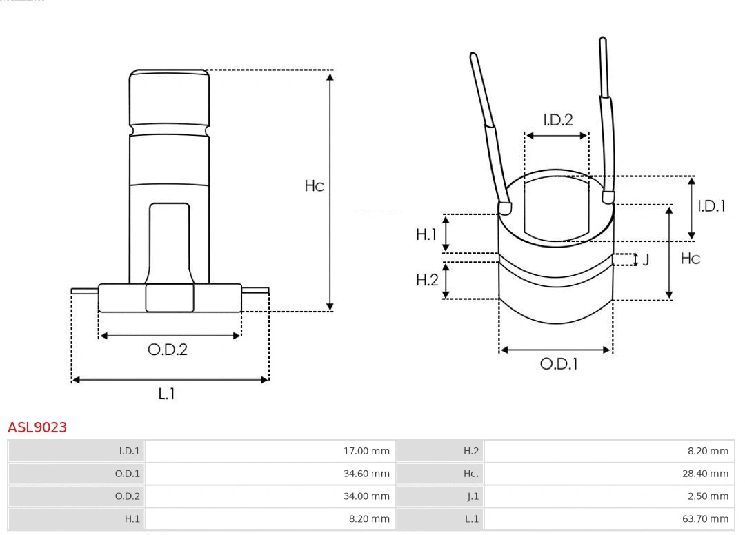 Slip Ring, alternator