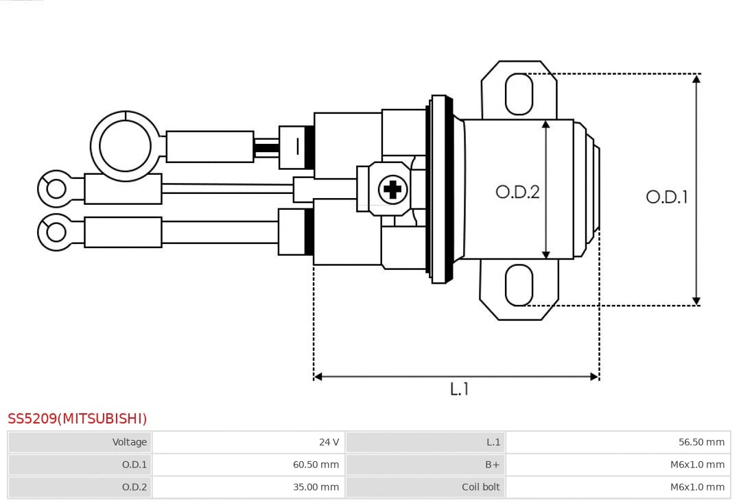 Solenoid Switch, starter