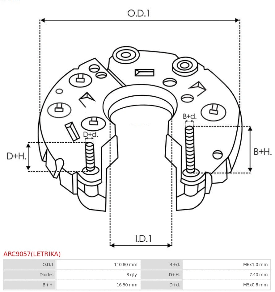 Rectifier, alternator