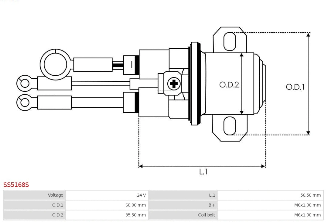 Solenoid Switch, starter