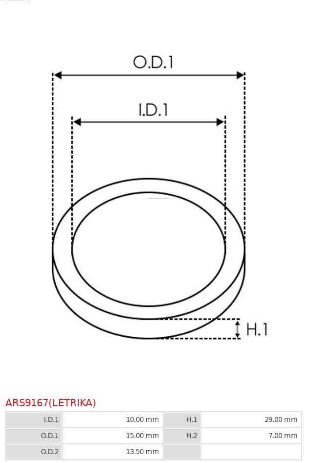 Repair Set, alternator