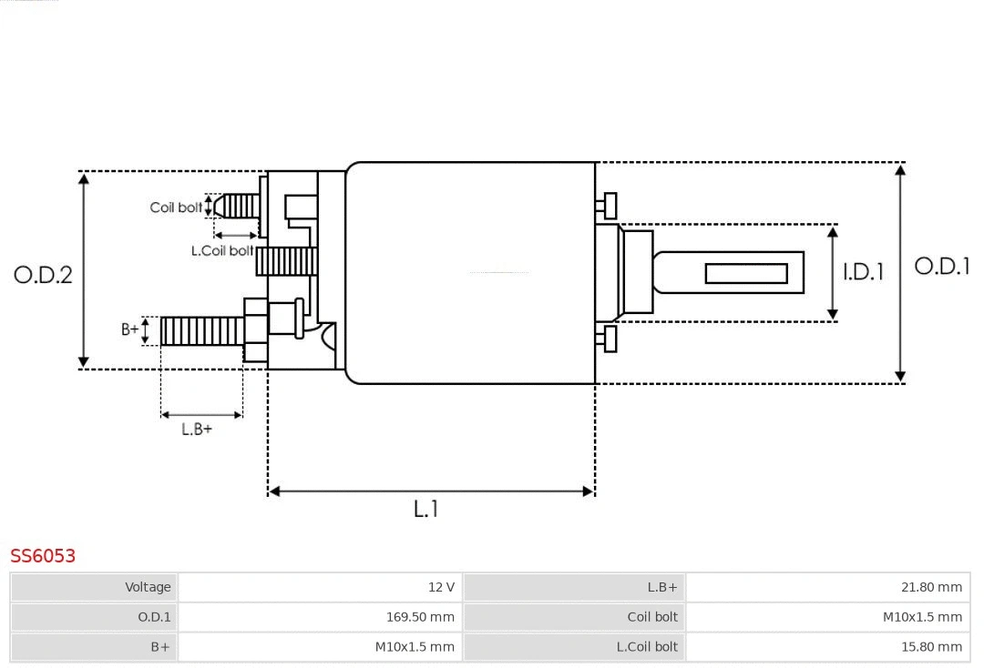 Solenoid Switch, starter