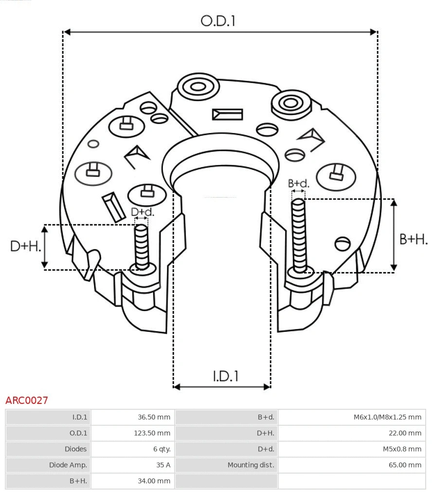 Rectifier, alternator