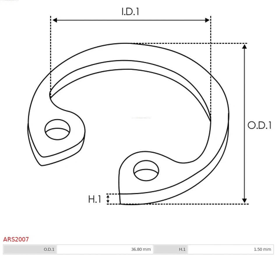 Repair Set, alternator