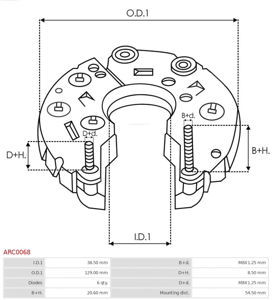 Rectifier, alternator