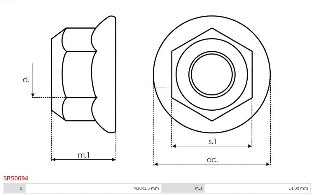 Repair Set, alternator