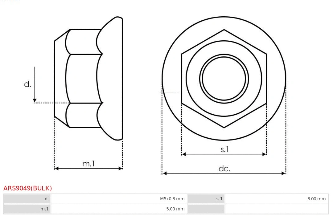 Repair Set, alternator