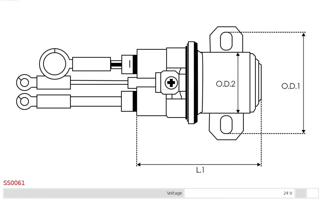 Solenoid Switch, starter