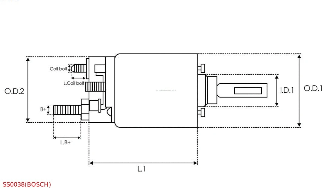 Solenoid Switch, starter