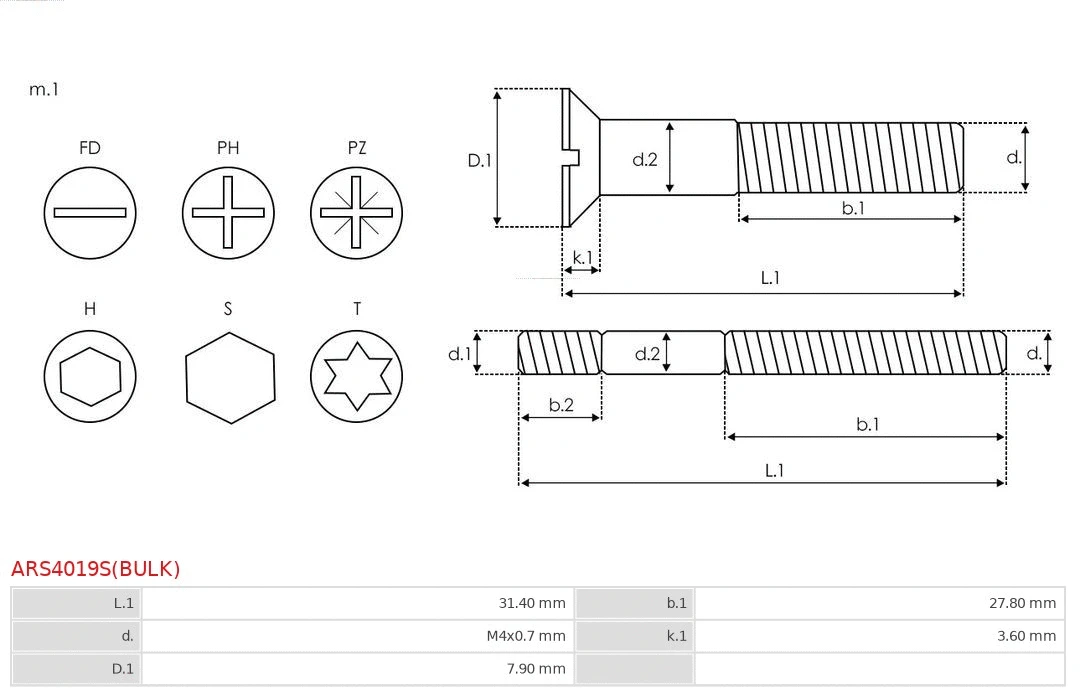Repair Set, alternator