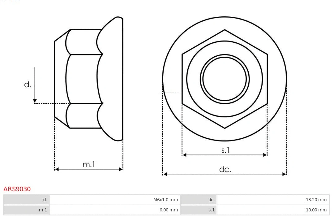 Repair Set, alternator