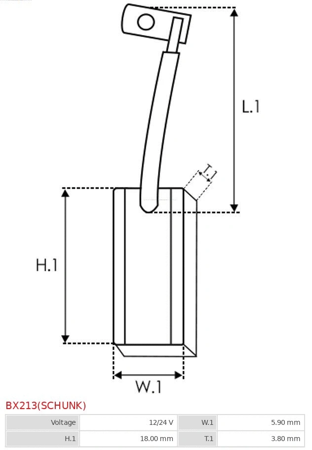 Carbon Brush, alternator