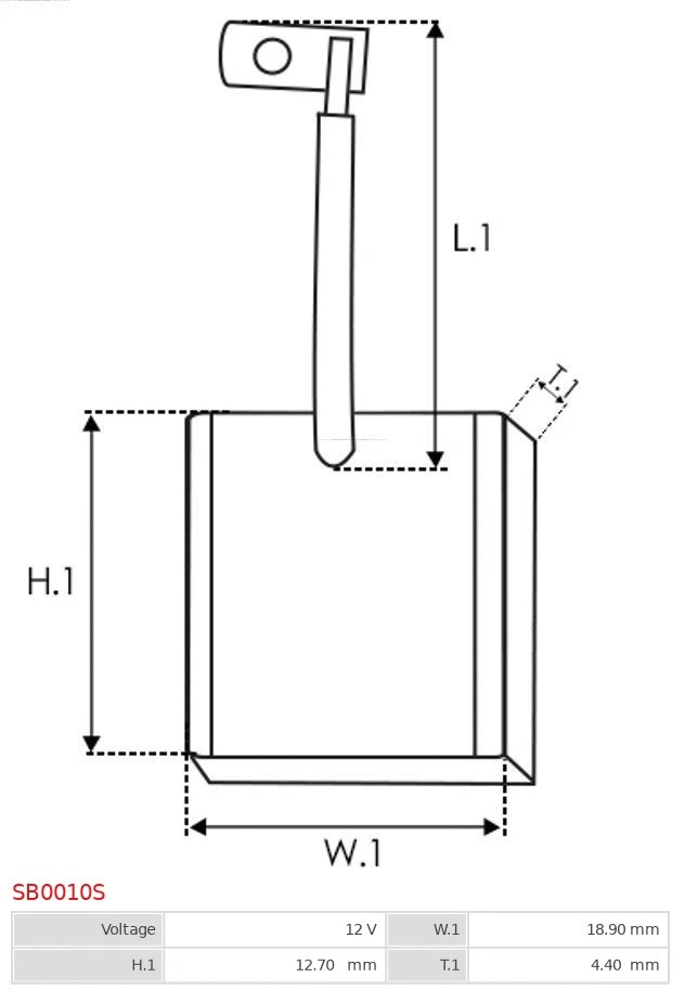 Carbon Brush, starter