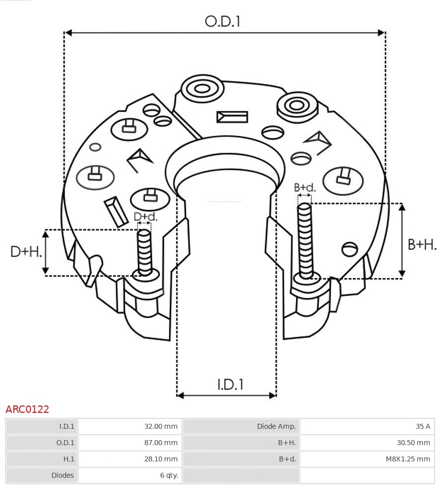 Rectifier, alternator