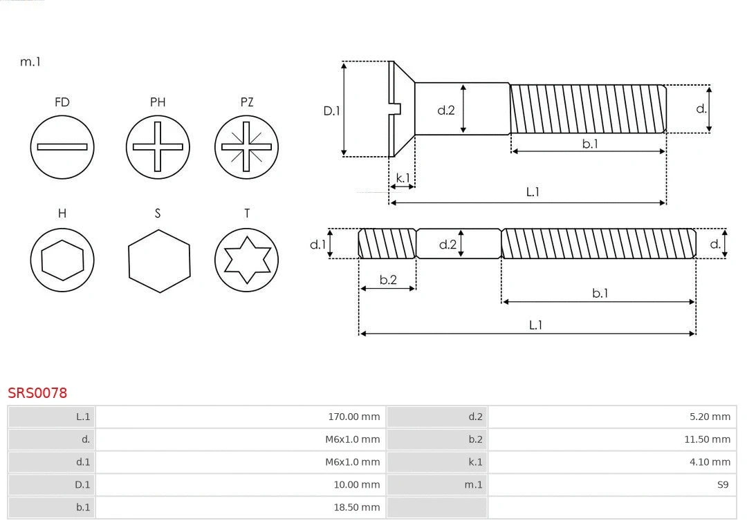 Repair Set, alternator