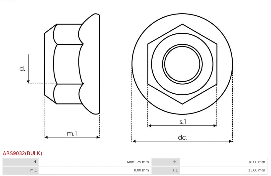 Repair Set, alternator
