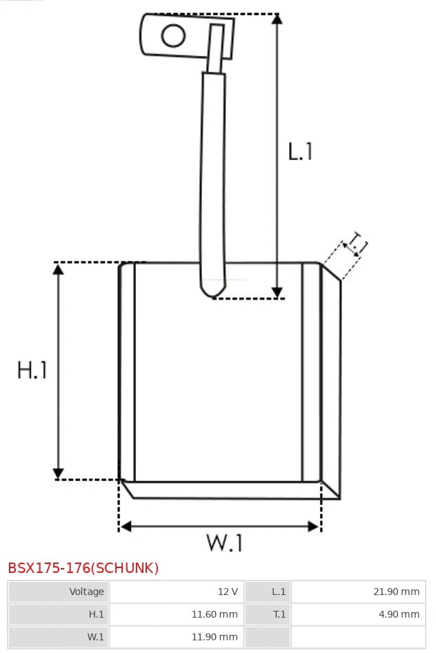 Carbon Brush, starter