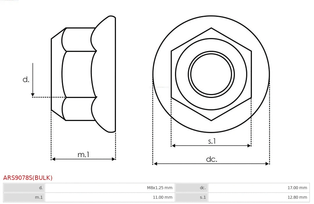 Repair Set, alternator