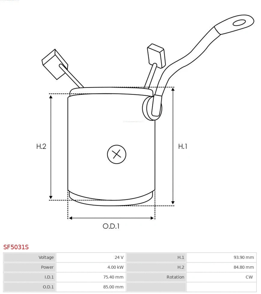 Field Winding, starter