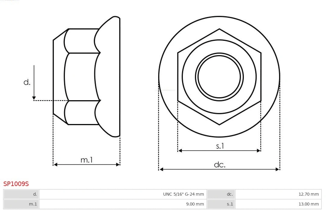 Repair Set, alternator