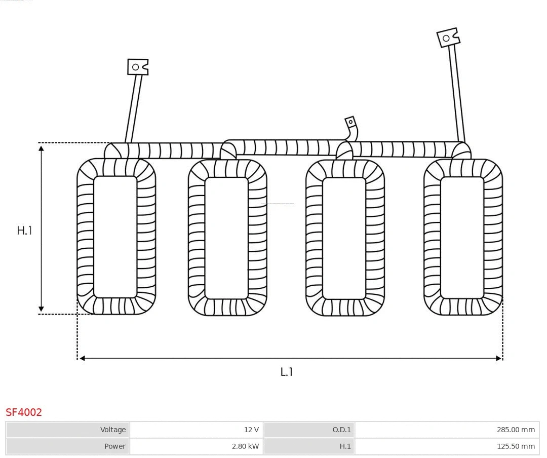 Field Winding, starter