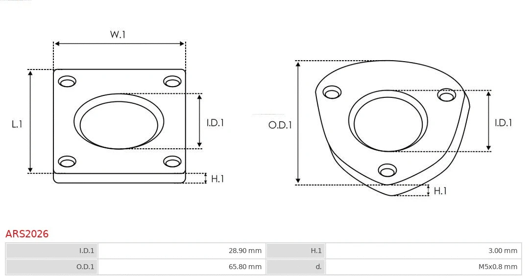 Repair Set, alternator