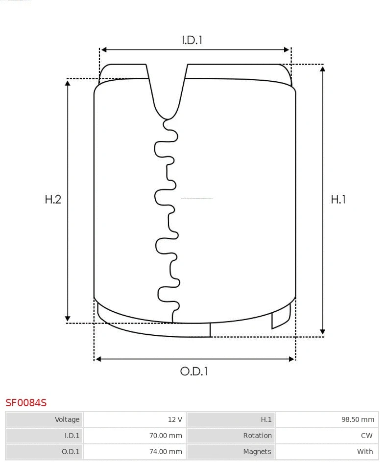 Field Winding, starter