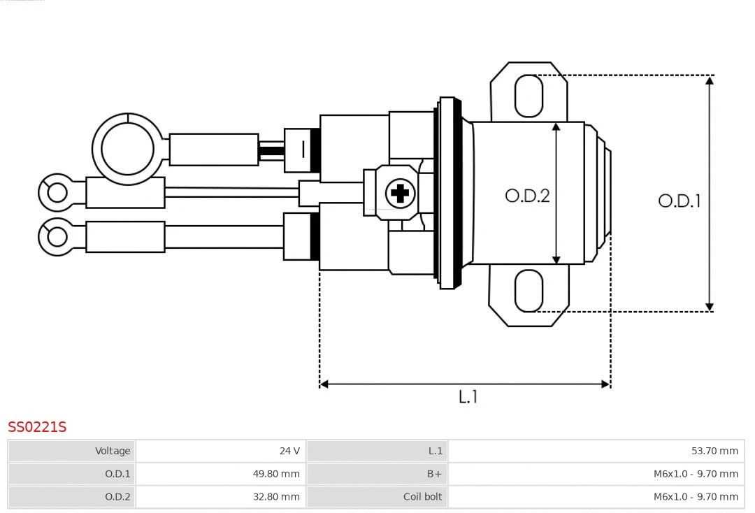 Solenoid Switch, starter