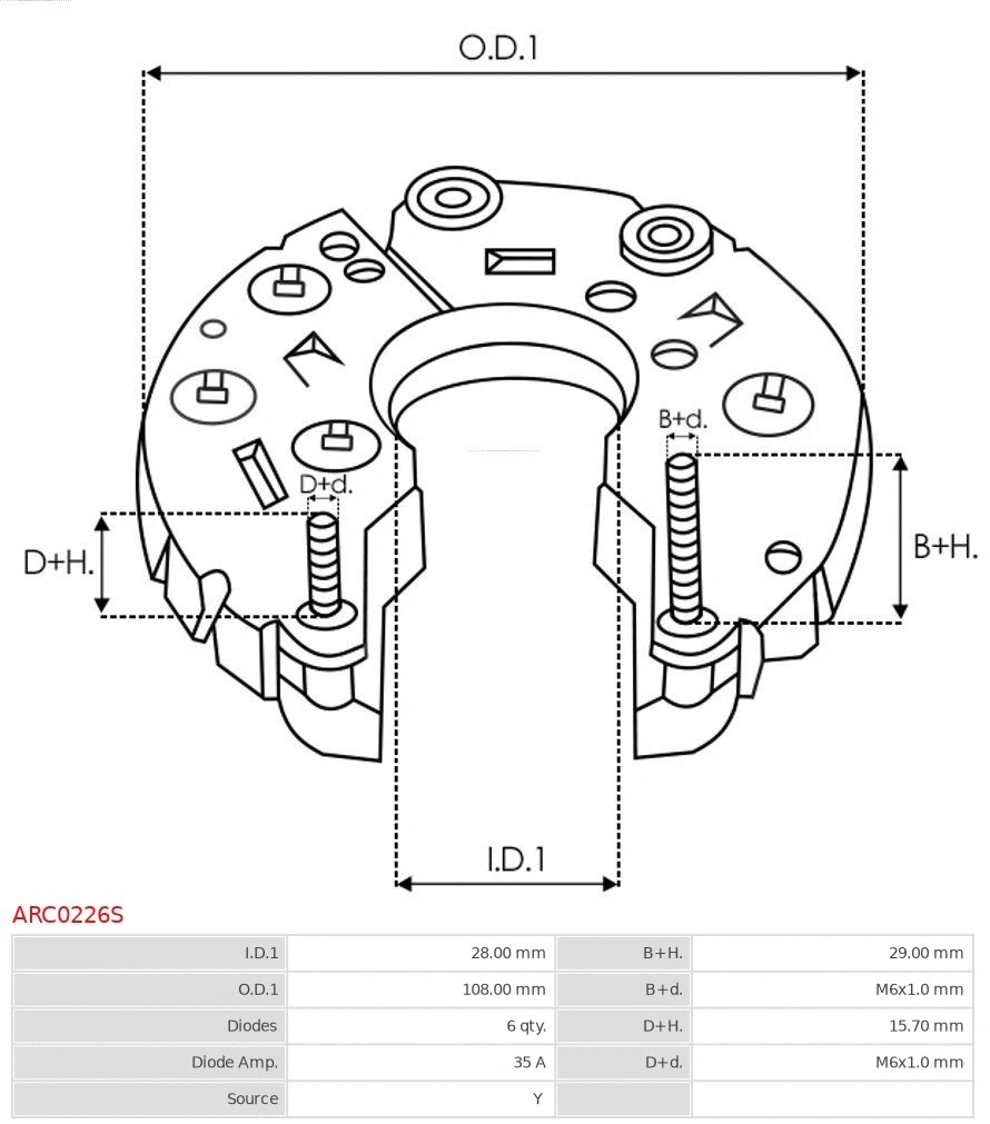 Rectifier, alternator