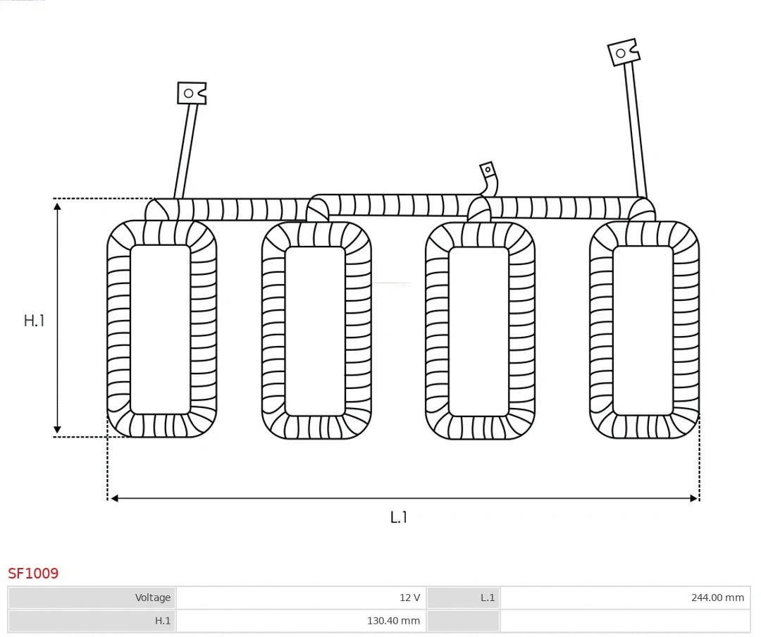 Field Winding, starter
