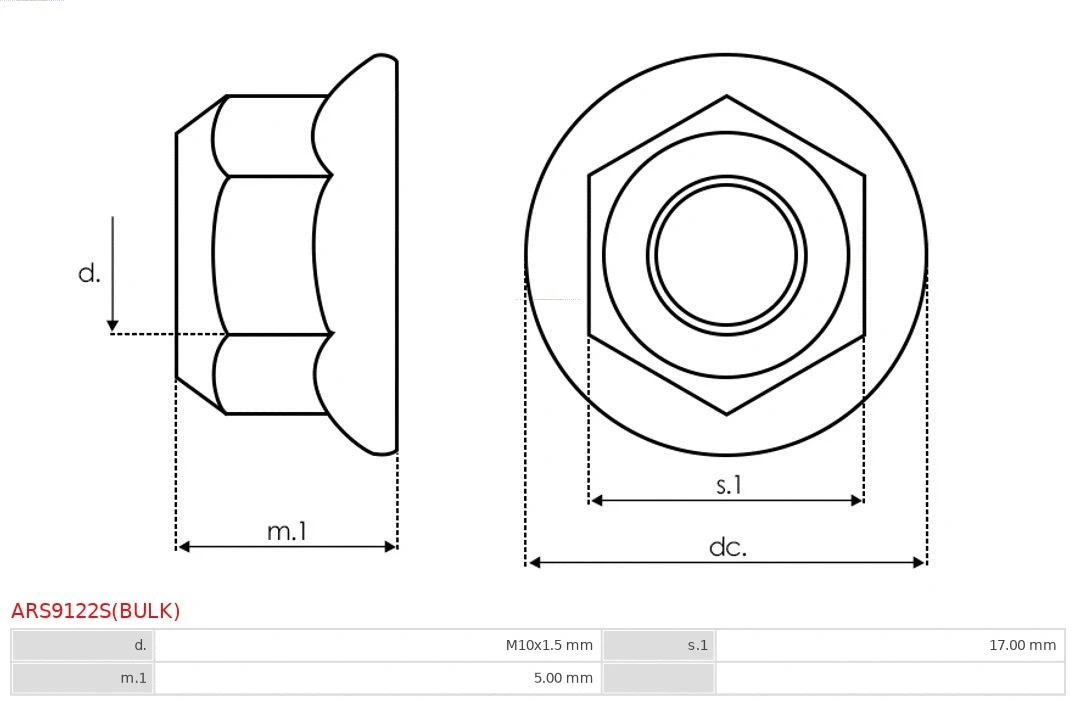 Repair Set, alternator