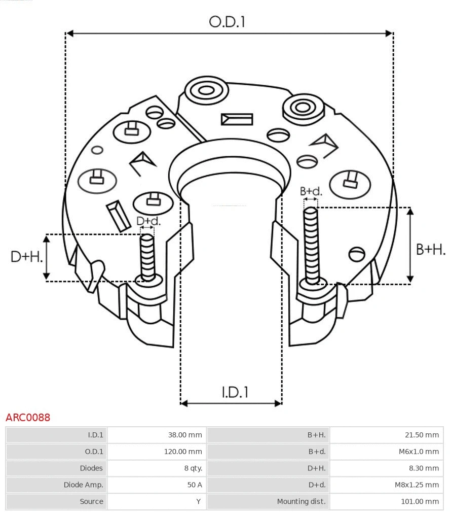 Rectifier, alternator