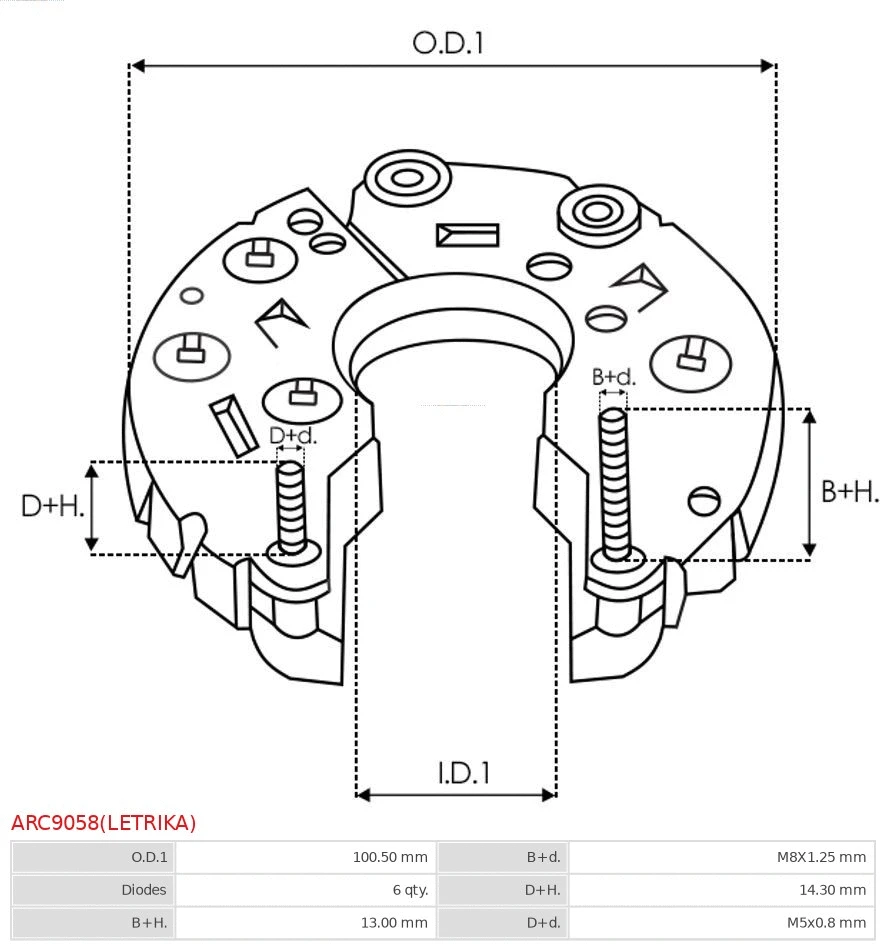 Rectifier, alternator