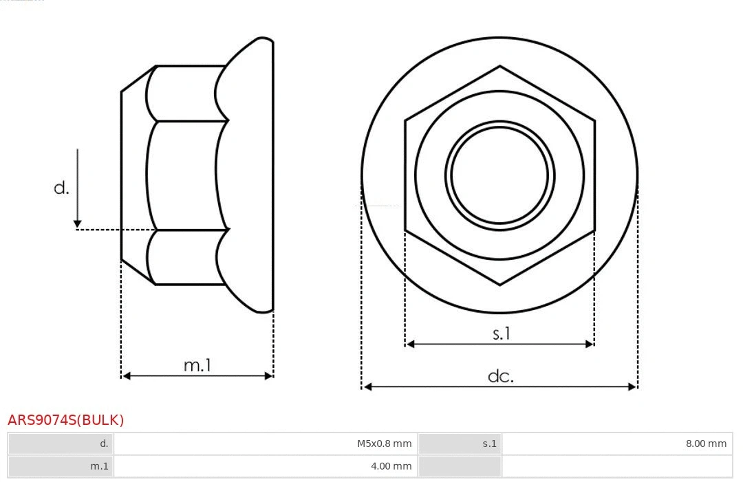 Repair Set, alternator