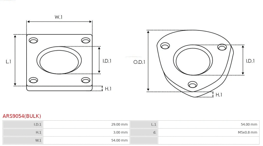 Repair Set, alternator