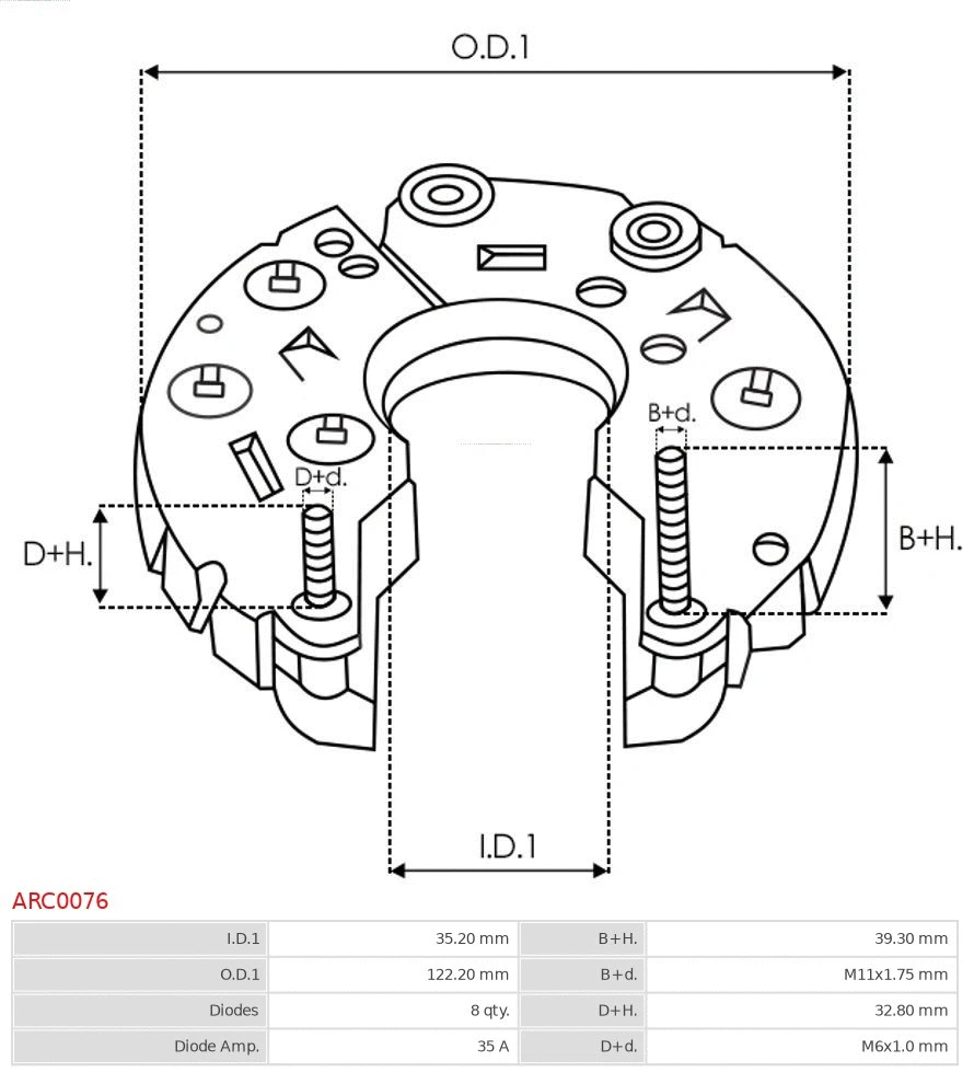 Rectifier, alternator