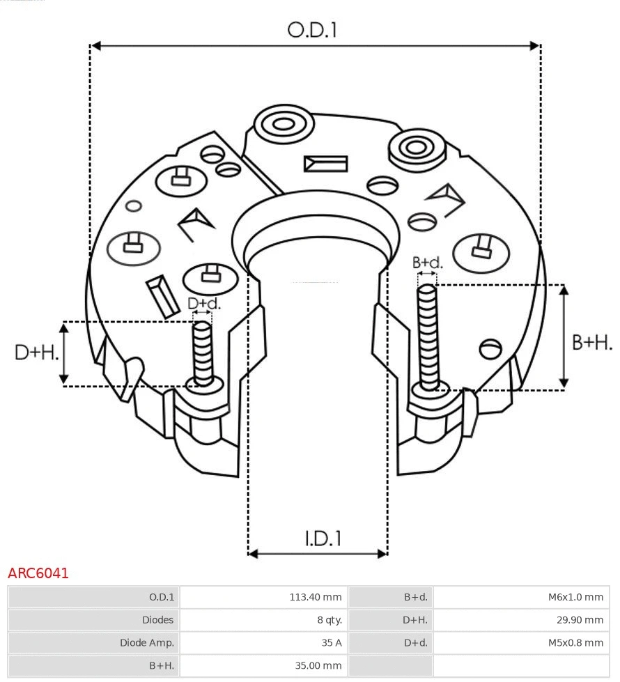 Rectifier, alternator