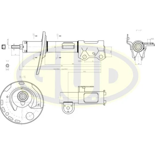 Shock Absorber (GSA339031)