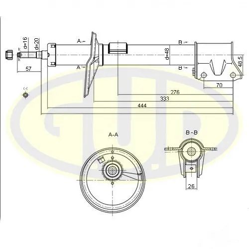 Shock Absorber (GSA338738)