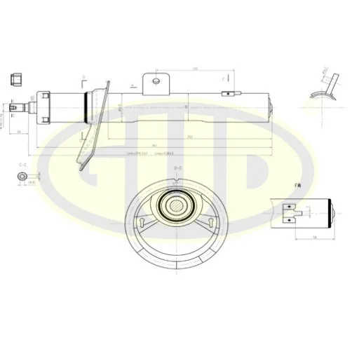Shock Absorber (GSA633730)