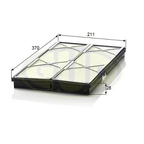 Filter, cabin air (GCF3759)