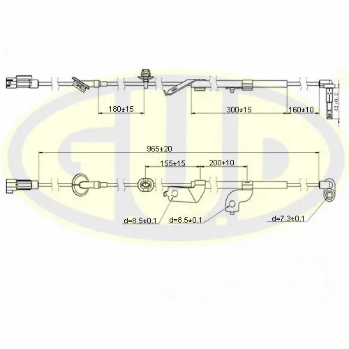 Sensor, wheel speed (GABS02613)