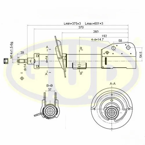 Shock Absorber (GSA777002)