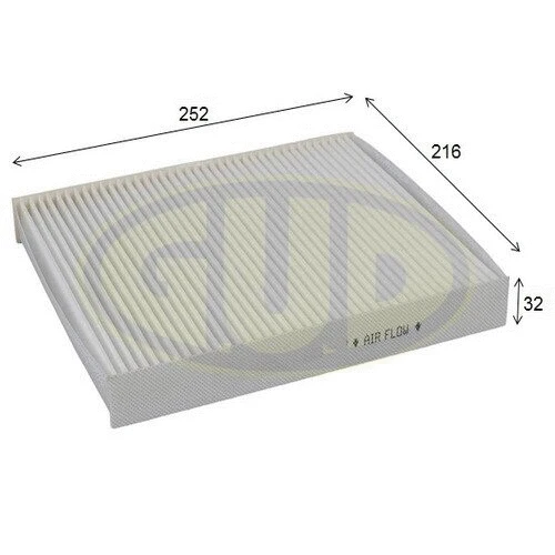 Filter, cabin air (GCF2545)