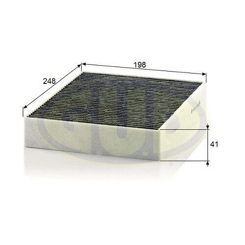 Filter, cabin air (GCF25001C)